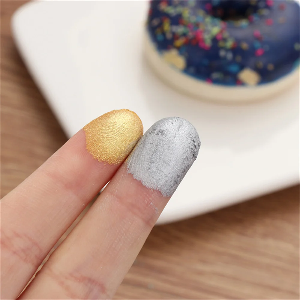 Poudre à paillettes pour colorant or et argent, 15g/bouteille, Mousse, gâteau, Macaron, chocolat, confiserie, pâtisserie, décoration de gâteau Poudre à paillettes pour colorant or et argent, 15g/bouteille, Mousse, gâteau, Macaron, chocolat, confiserie, pâtisserie, décoration de gâteau