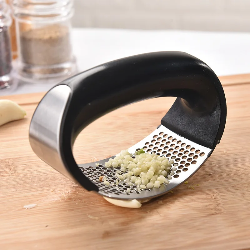 Presse-ail manuel en acier inoxydable, hachoir à ail, outil pour hacher l'ail, outils pour fruits et légumes, accessoires de cuisine, Gadget