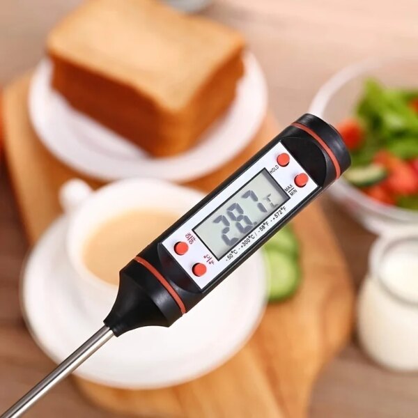 Thermomètre à Viande Numérique avec Sonde – Précision Professionnelle