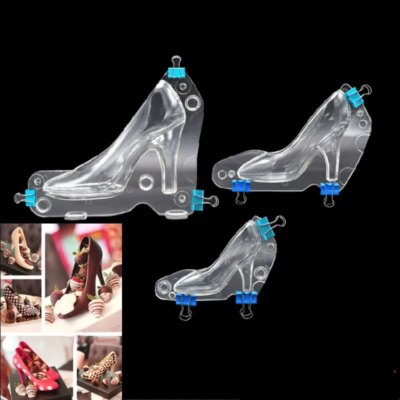 Moule 3D en Forme de Chaussure à Talons Hauts