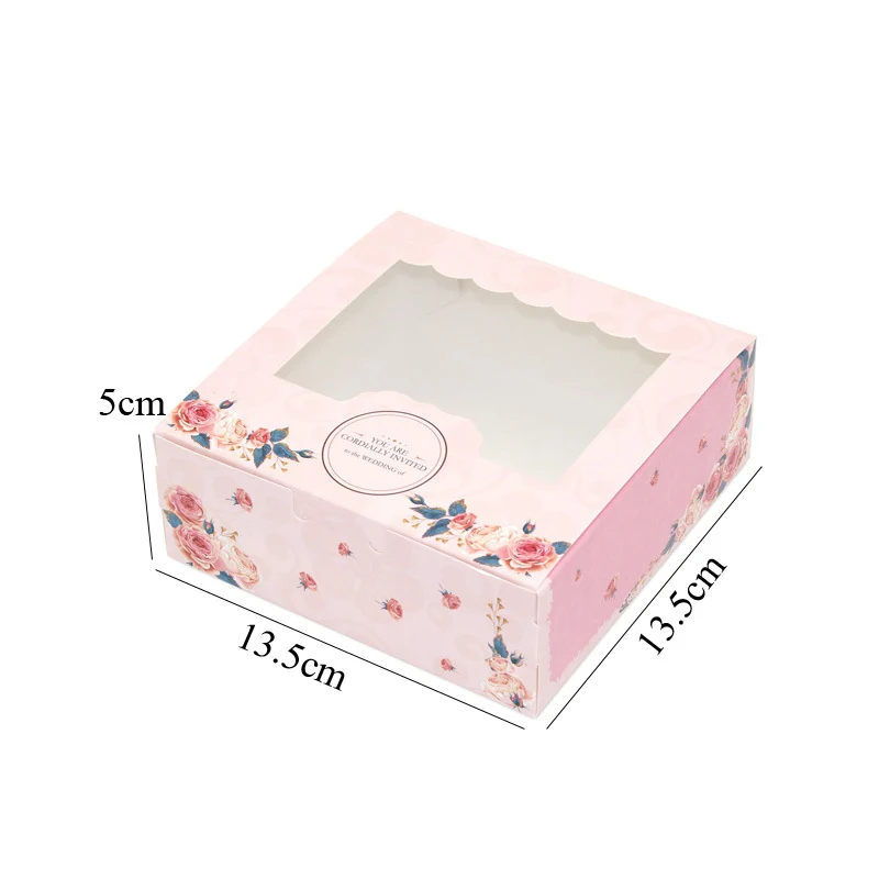 Mini boîte-cadeau en papier Mooncake, 10 pièces, fenêtre transparente, bonbons et bonbons, boîte à gâteaux, faveur de mariage, emballage cadeau pour la maison Mini boîte-cadeau en papier Mooncake, 10 pièces, fenêtre transparente, bonbons et bonbons, boîte à gâteaux, faveur de mariage, emballage cadeau pour la maison