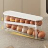 Boîte de Rangement d'Œufs Bicouche pour Réfrigérateur