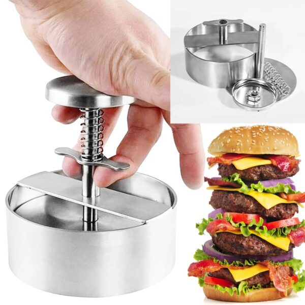 Presse à Hamburgers en Acier Inoxydable