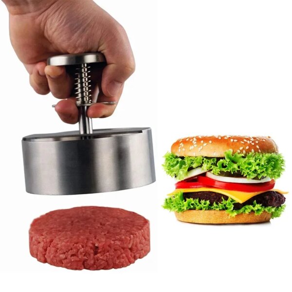 Presse à Hamburgers en Acier Inoxydable