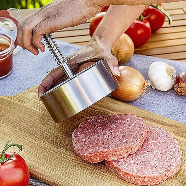 Presse à Hamburgers en Acier Inoxydable