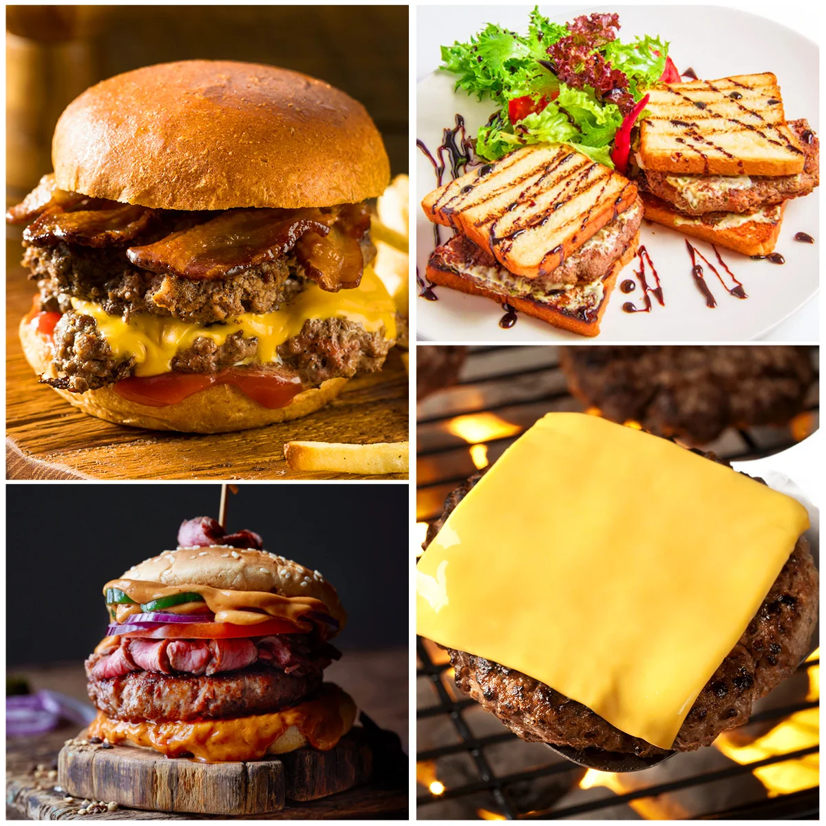 Presse à hamburgers antiadhésive en acier inoxydable 2025, pour fabriquer des hamburgers fins et des hamburgers fins, 304
