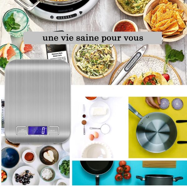 3731-3dxsmr Nouvelle Balance de Cuisine Électronique – Portable & Précise