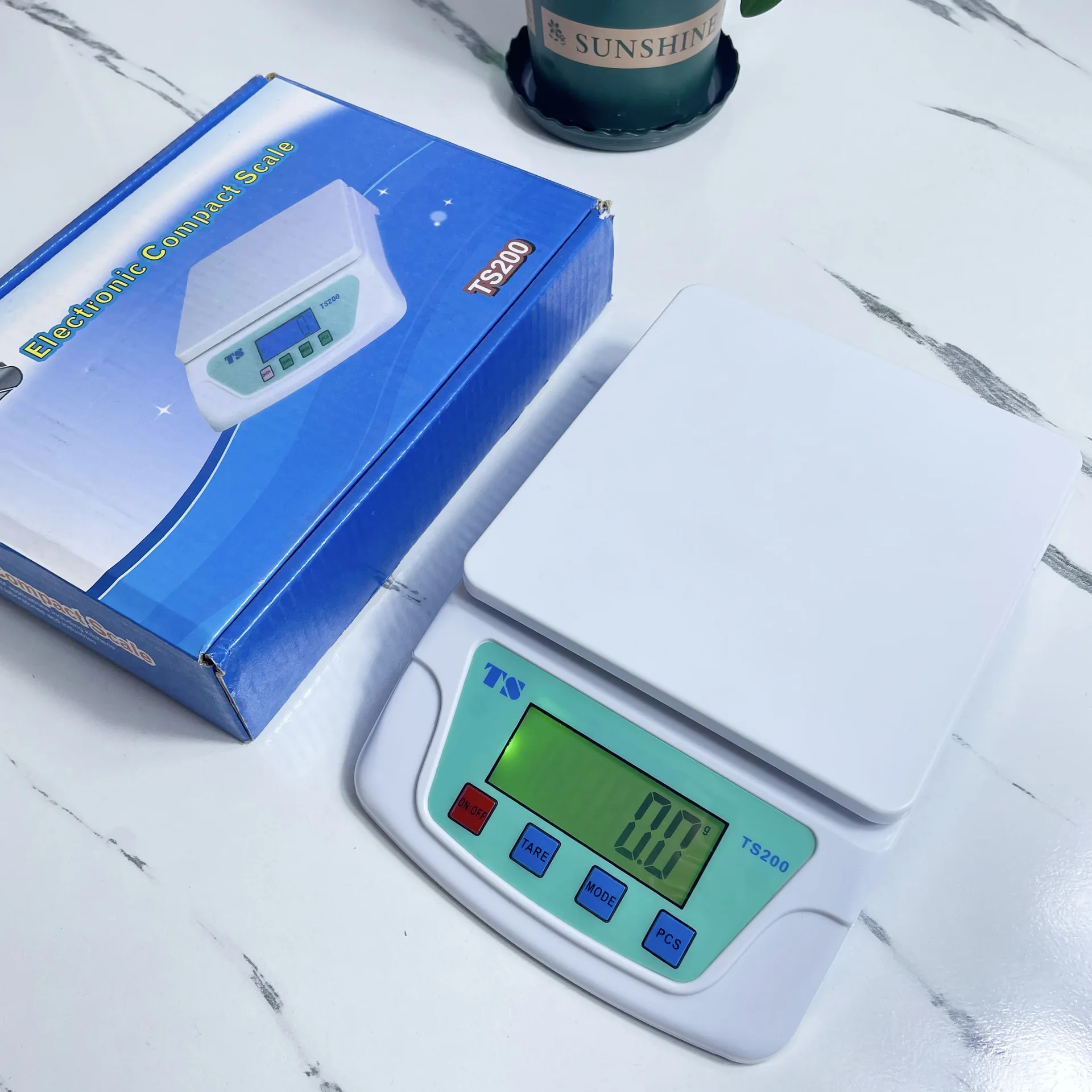 Balance de cuisine électronique domestique, petite balance de cuisson, mesure du poids de précision, TS200