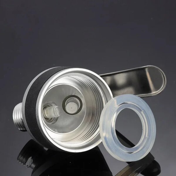 3790-euolnp.jpg Siphon Professionnel avec Accessoires en Acier Inoxydable