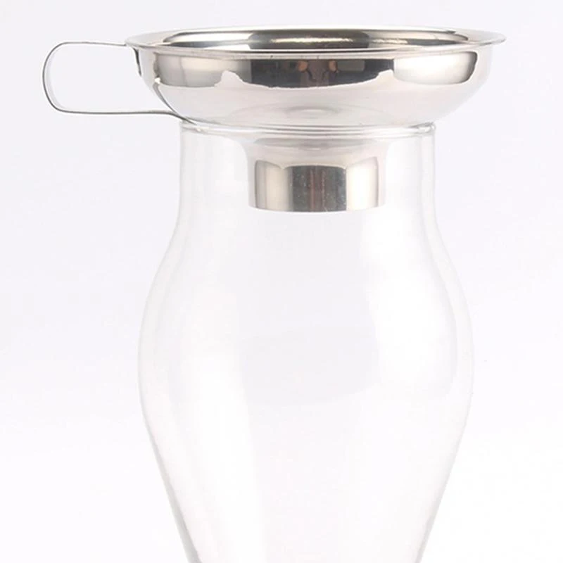 Entonnoir à large ouverture pour bocaux, en acier inoxydable, pour liquide, huile, vin, eau, épices, outils de cuisine, Gadgets