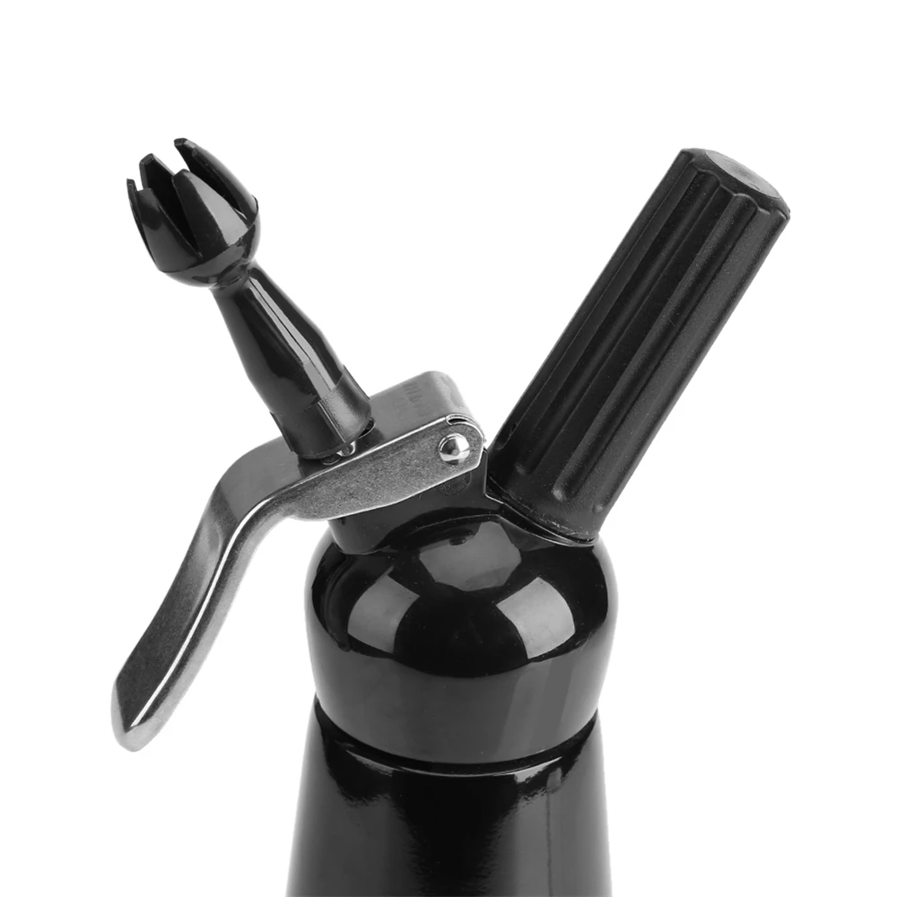 Distributeur de crème fouettée en Aluminium, ustensile de cuisine pour Dessert, avec embouts de cuisson, compte-gouttes, mousse à manger, décoration de gâteau, beurre