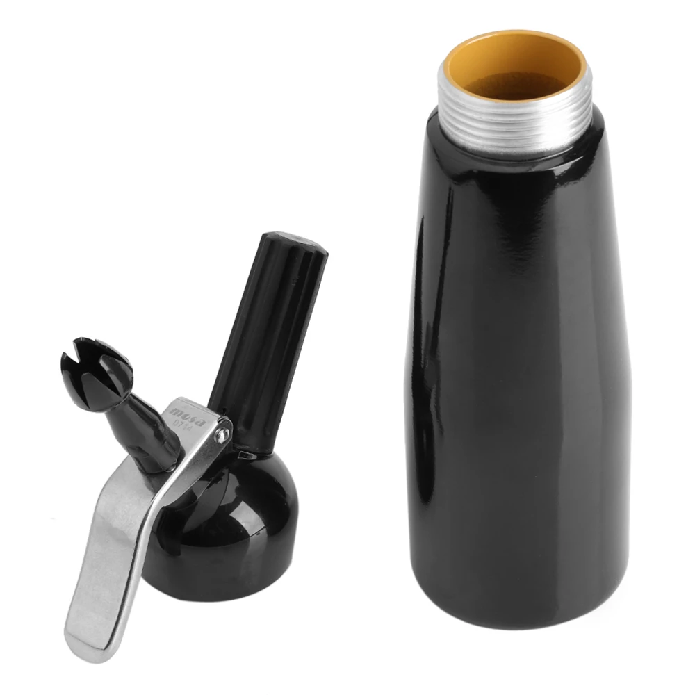 Distributeur de crème fouettée en Aluminium, ustensile de cuisine pour Dessert, avec embouts de cuisson, compte-gouttes, mousse à manger, décoration de gâteau, beurre