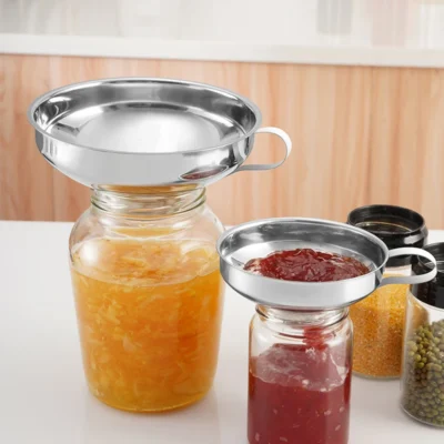 Entonnoir de Mise en Conserve à Large Bouche – Acier Inoxydable