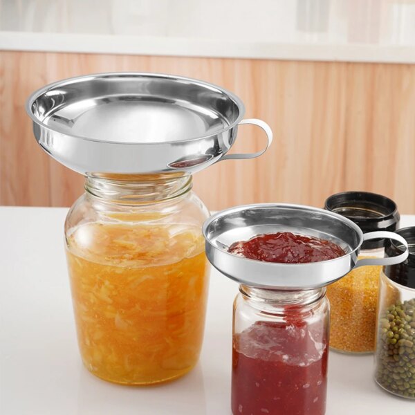Entonnoir de Mise en Conserve à Large Bouche – Acier Inoxydable