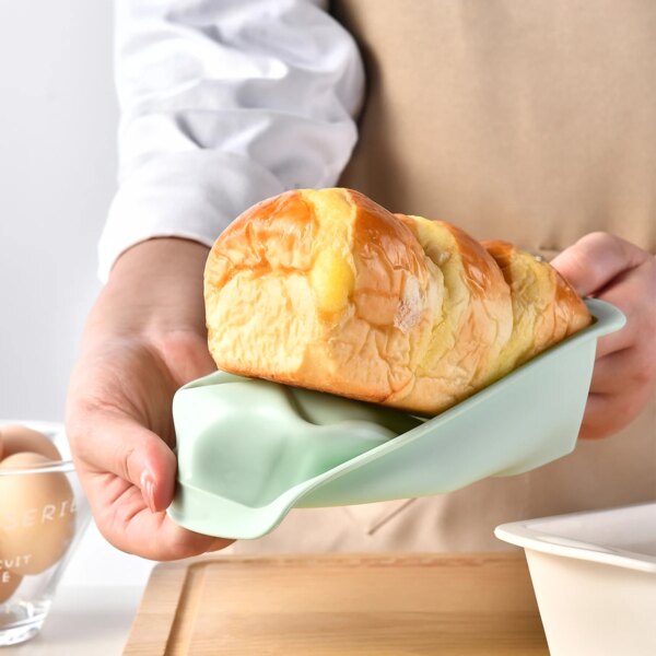 Moule Rectangulaire en Silicone pour Brioche et Pain
