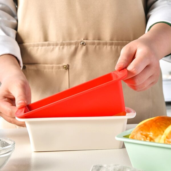 Moule Rectangulaire en Silicone pour Brioche et Pain