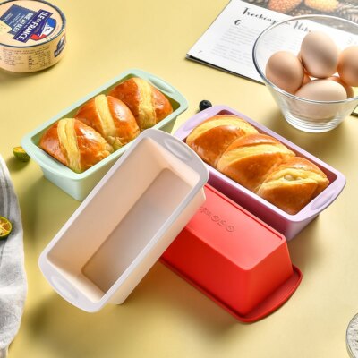 Moule Rectangulaire en Silicone pour Brioche et Pain
