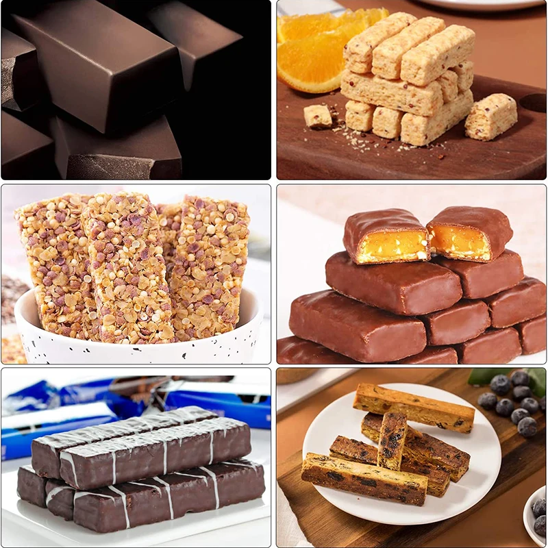 Moule à bonbons en Silicone rectangulaire étroit à 40 cavités, moule de barre de chocolat pour truffes, gelée, beurre, plateau à glaçons, Gadgets d'été
