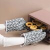 Gants de Cuisson en Lin Résistants à la Chaleur