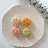 Tampon à Biscuits Fleur de Lune – Pressé à la Main
