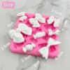 Moule en Silicone Forme Nœud Papillon pour Décoration de Gâteaux