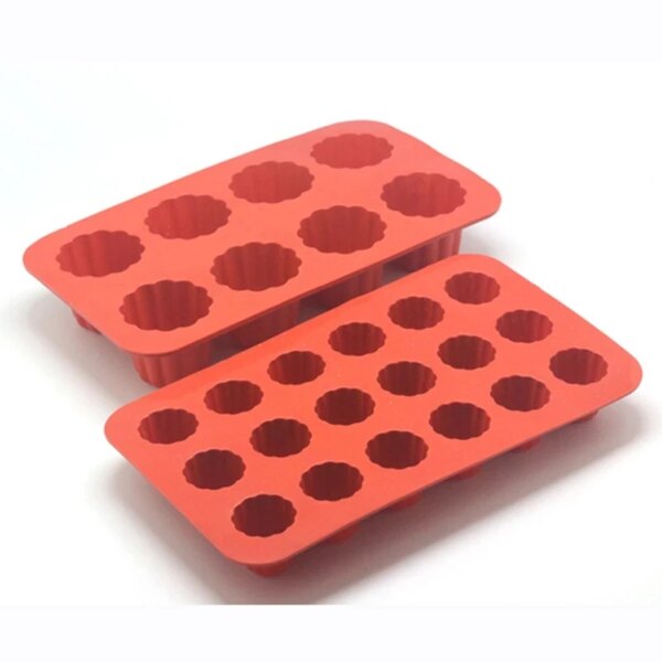 Moule à Canelés en Silicone – 8 ou 18 Cavités
