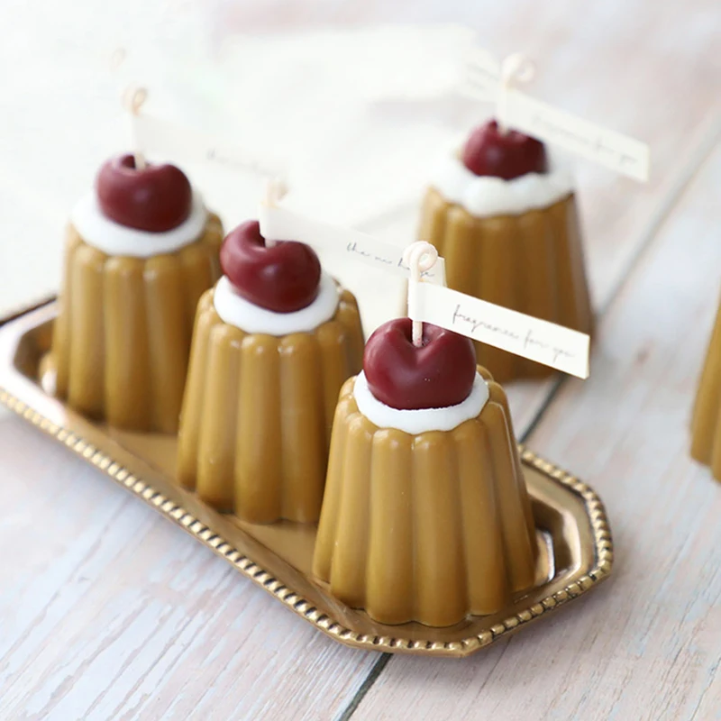 8/18 trous Caneles Silicone moule Muffin Cupcake plateau de cuisson Bordelais cannelé gâteau Pudding moule bricolage cuisson cuisine accessoires