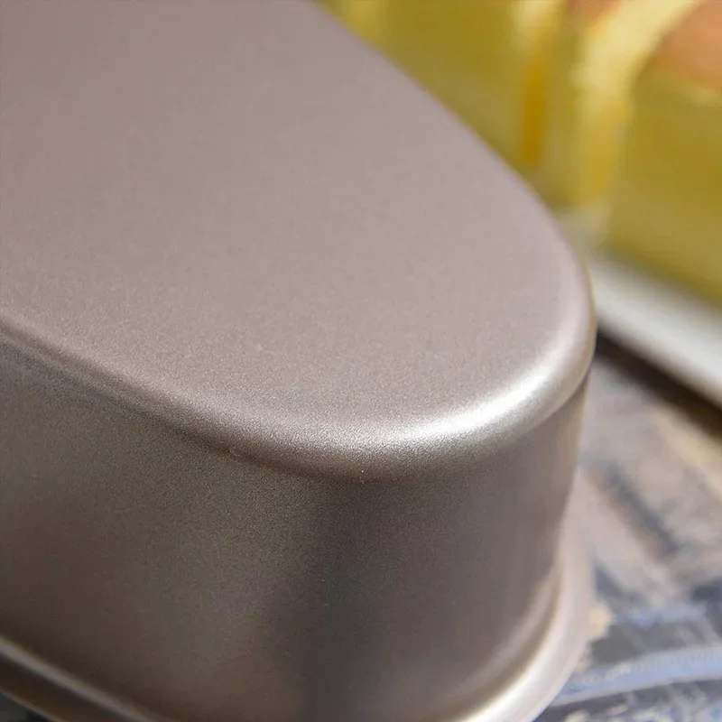 Ustensiles de cuisson ovales antiadhésifs, moule à pain, moule à pain, moule à gâteau au fromage profond, étain, aluminium, métal, accessoires de cuisson, vente en gros