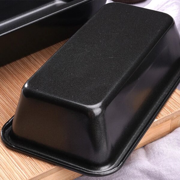 Moule à Pain Rectangulaire en Acier au Carbone Antiadhésif