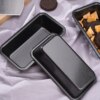 Moule à Pain Rectangulaire en Acier au Carbone Antiadhésif