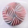 Moule Rond en Silicone avec Effet "Grandes Dunes" ou "Perles 3D"