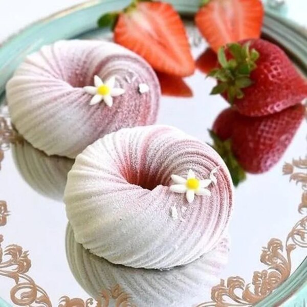 Moule en Silicone Spirale Style Beignet Français