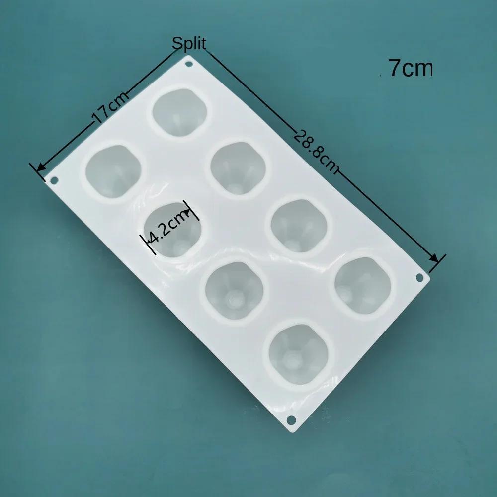 Moule 3D en Silicone en forme de citron pour fruits, Brownies, Mousse, Dessert français, outils de décoration de gâteaux, outils de pâtisserie