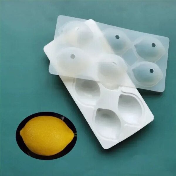 Moule 3D en Silicone en Forme de Différents Fruits