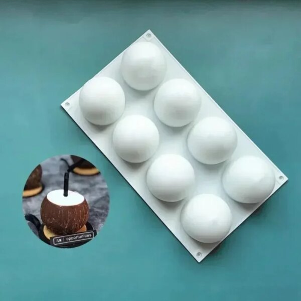 Moule 3D en Silicone en Forme de Différents Fruits