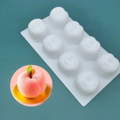 Moule 3D en Silicone en Forme de Différents Fruits