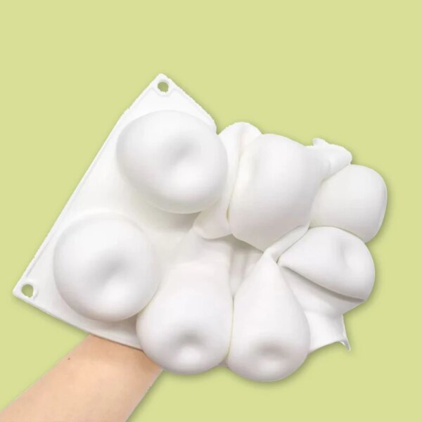 4468-6pkim6.jpg Moule à Fruit 3D Forme de Pommes en Silicone