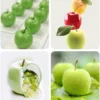 Moule à Fruit 3D Forme de Pommes en Silicone