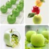 Moule à Fruit 3D Forme de Pommes en Silicone