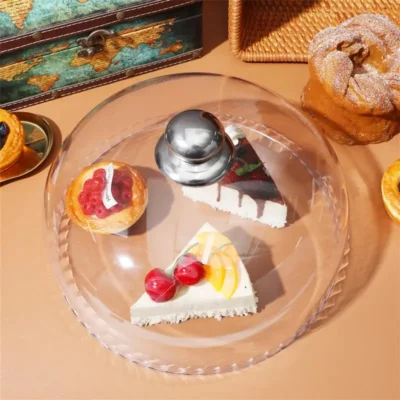 Présentoir à Gâteau, Plats ou Fruits en Acrylique
