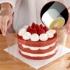 Film d'Acétate Transparent pour Bord de Gâteaux