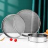 Tamis à Farine Rond Professionnel en Acier Inoxydable – Ensemble de 4 Pièces