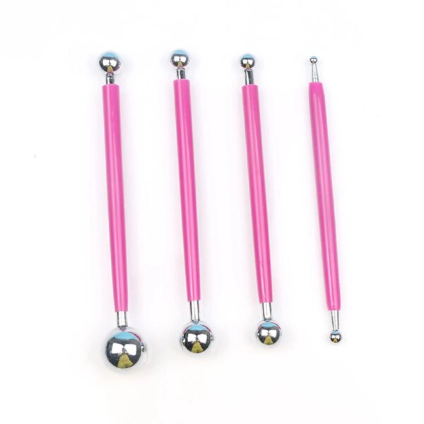 Ensemble de Boules de Moulage en Acier Inoxydable (4 pièces)