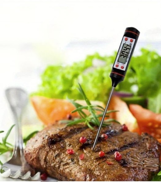 Thermomètre à Viande Numérique avec Sonde – Précision Professionnelle