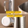 Pichet à Mousse de Lait en Acier Inoxydable – pour Cappuccino, Latte & Art du Café