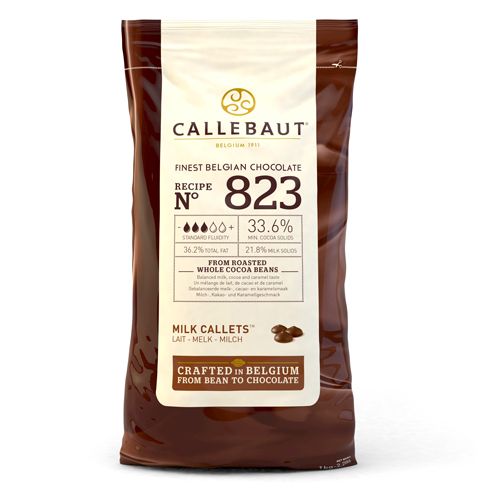 Callebaut Chocolat Callets (Noir, Lait et Blanc) - 1 kg