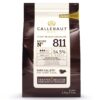 Callebaut Chocolat Callets (Noir, Extra Noir, Lait, Rubis, Gold, velours et Blanc) - 2,5 kg