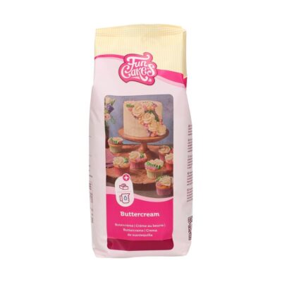 FunCakes Préparation pour Crème au Beurre (500g, 1kg ou 4 kg)