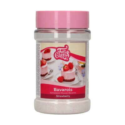 FunCakes Préparation pour Bavarois Fraise 150 g